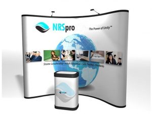 Pop up standur 3 x 3