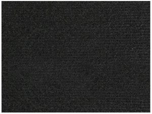 Podium Ripp teppi. Svart.